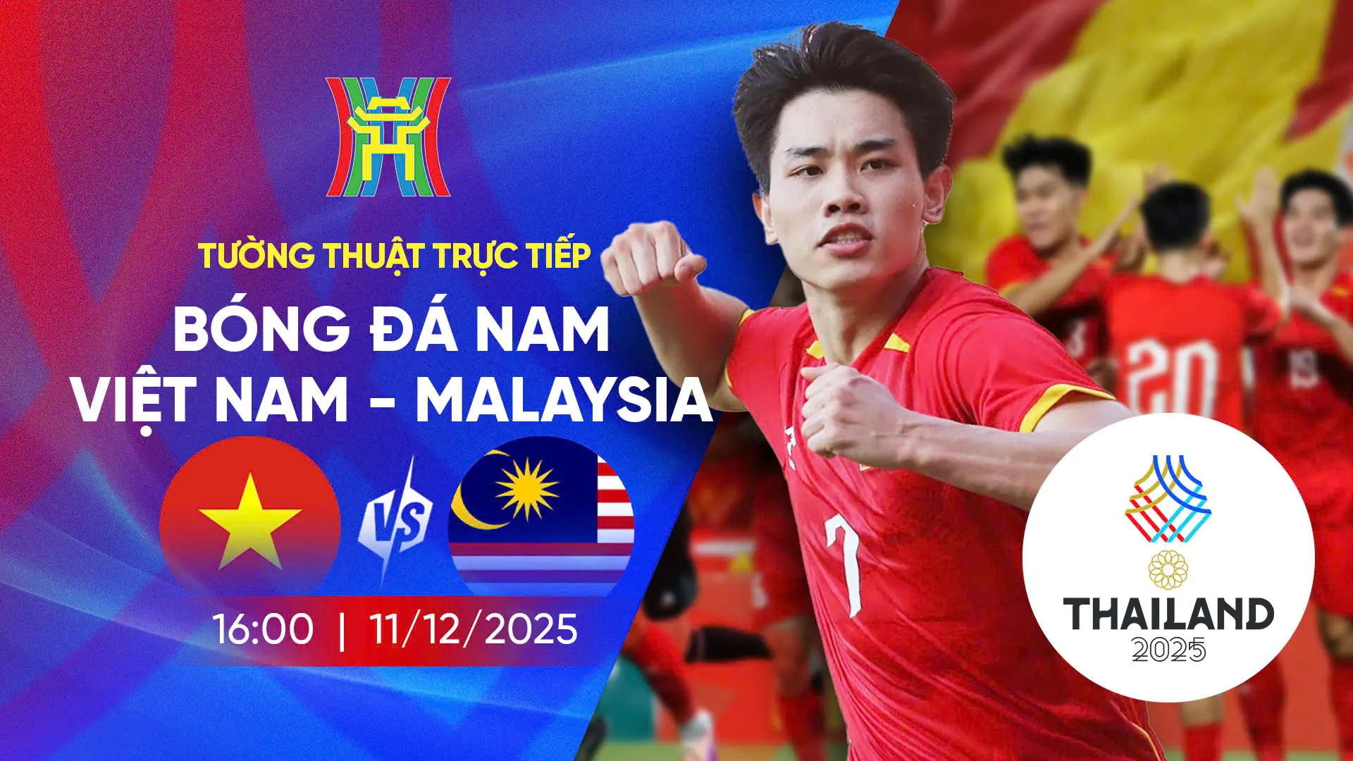  SEA Games 33: Bóng đá nam Việt Nam gặp Malaysia